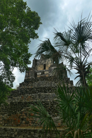 Piramide Maya, Yucatan Messico
