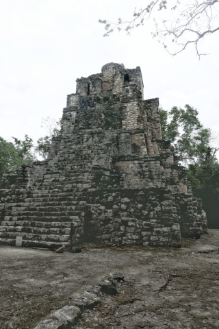 Piramide Maya, Yucatan Messico